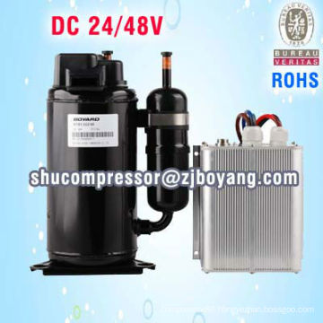 Air conditioner compressor for ac truck cabin vechile locomotive